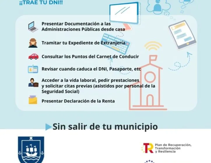  La Administración cerca de ti: obtén tu Cl@ve y Certificado Digital personal en Marina de Cudeyo