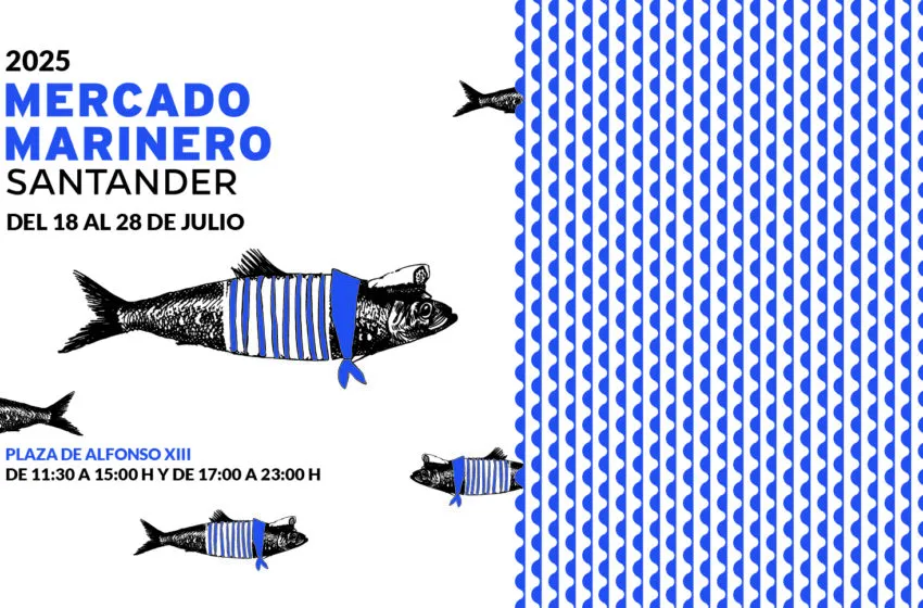 Noticias de Cantabria | El Cántabro | La Plaza Alfonso XIII acogerá el tradicional mercado marinero del 18 al 28 de julio