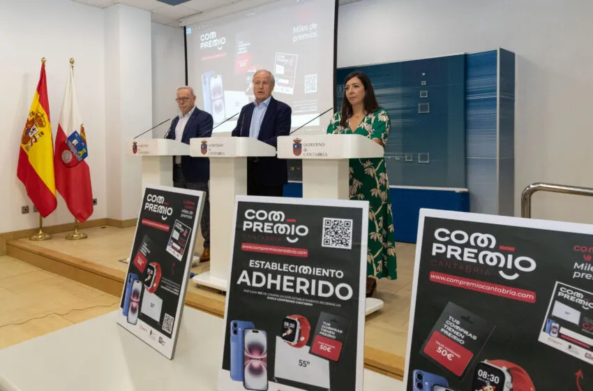 Noticias de Cantabria | El Cántabro | La segunda campaña de dinamización comercial ‘ComPremioCantabria’ contará con la participación de 600 comercios de toda Cantabria