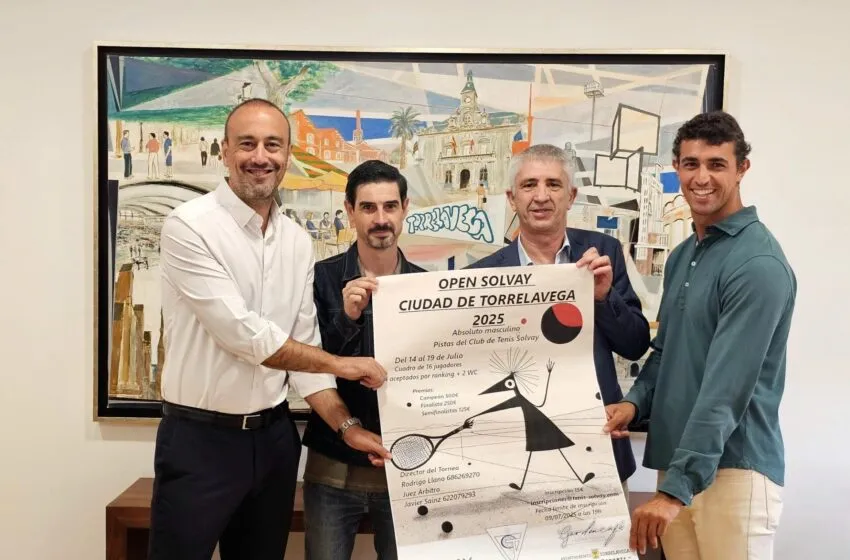 Noticias de Cantabria | El Cántabro | Presentado el Open Solvay Ciudad de Torrelavega 2025, que se celebrará del 14 al 19 de julio en el Club de Tenis Solvay