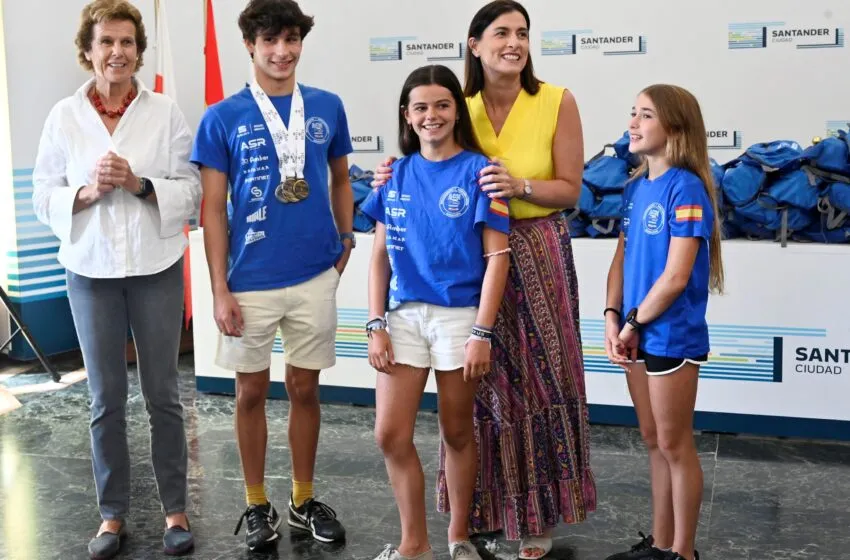 Igual felicita al ACN Marisma por sus éxitos en los Campeonatos de España de Salvamento