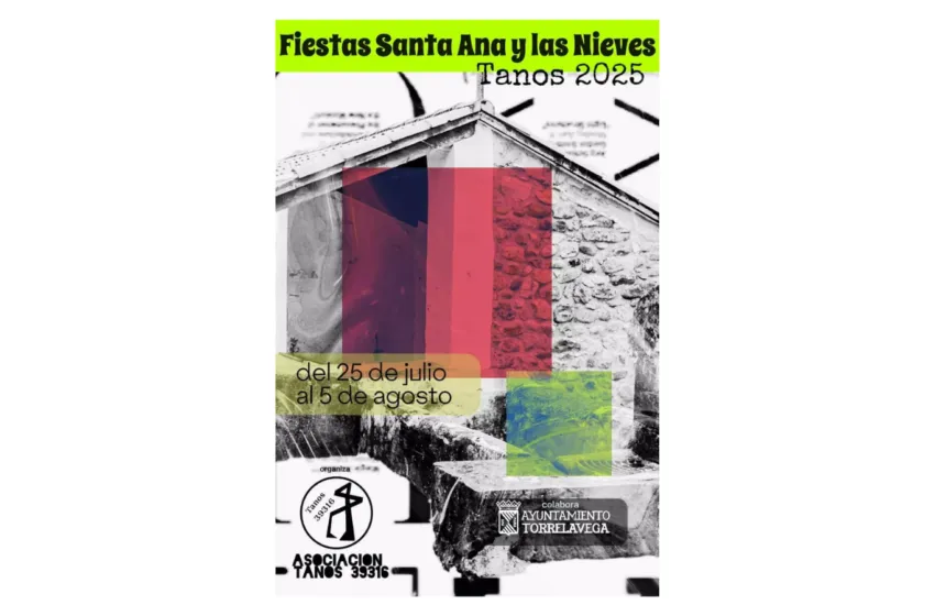 Tanos celebra más de 70 actividades en honor a Santa Ana y Las Nieves