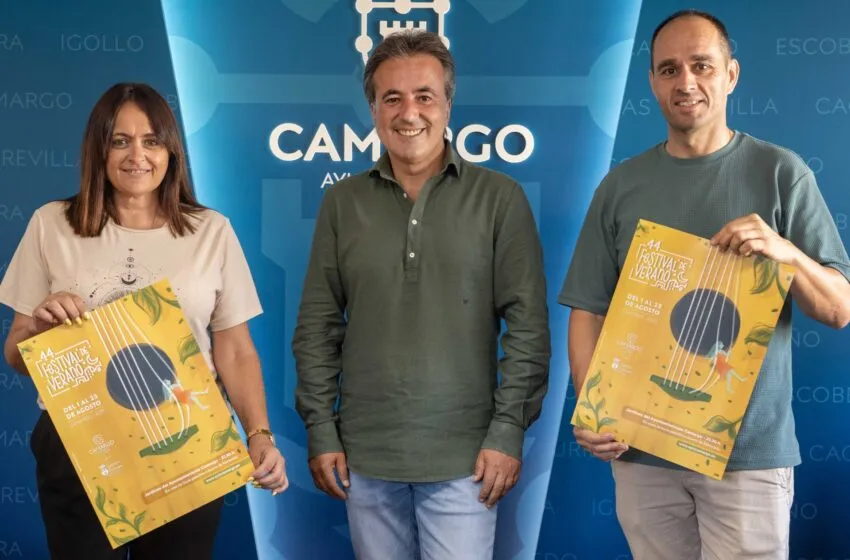  El Festival de Verano de Camargo llega a su 44 edición del 1 al 23 de agosto con 8 espectáculos y más de 12 horas de programación