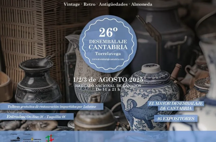 Noticias de Cantabria | El Cántabro | Presentada la 26ª edición de ‘Desembalaje Cantabria’ que se celebrará en Torrelavega del 1 al 3 de agosto
