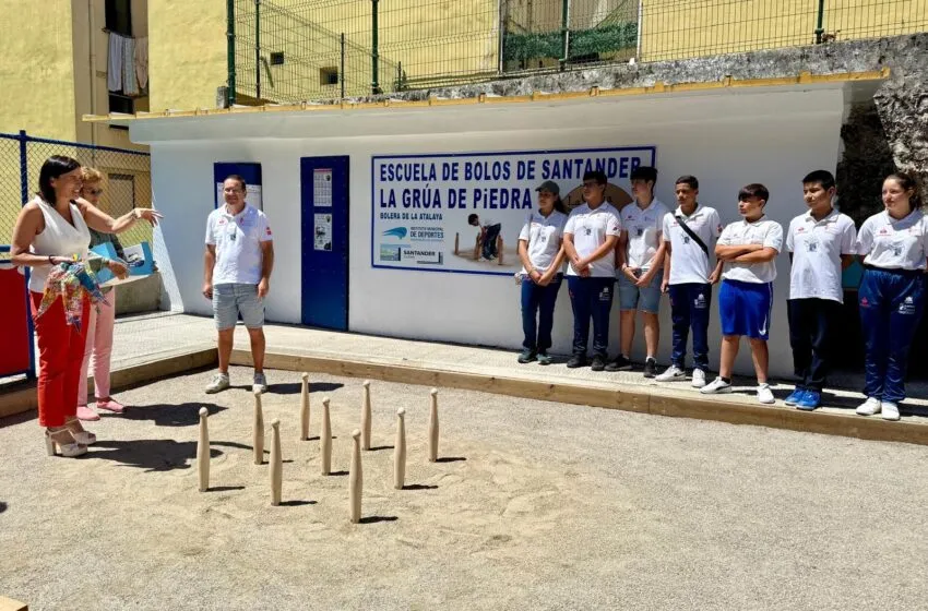 El Ayuntamiento de Santander realiza actuaciones de mejora en la bolera Atalaya