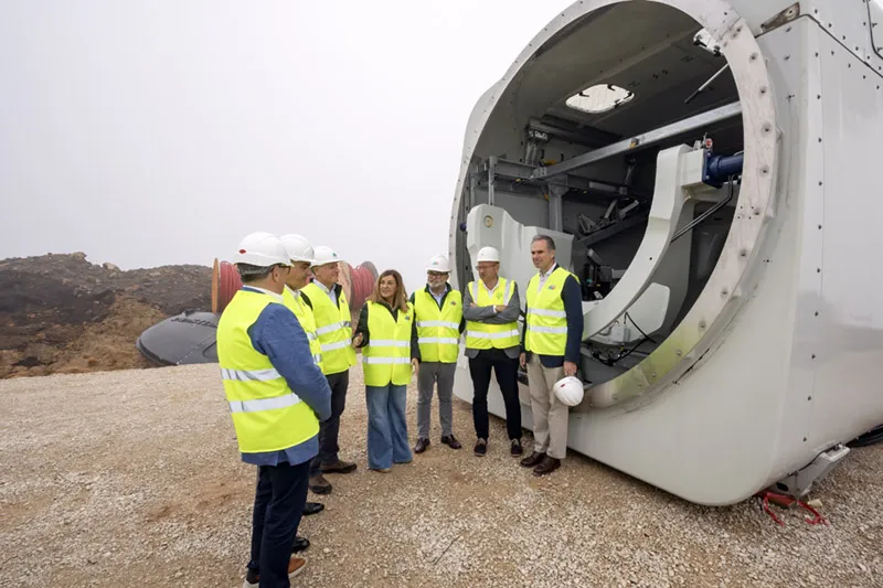 Noticias de Cantabria | El Cántabro | Buruaga señala que el parque eólico de El Escudo es un "símbolo de progreso y sostenibilidad" que va a marcar "un antes y un después" en el desarrollo energético de Cantabria