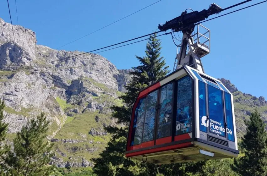  Reabre hoy el teleférico de Fuente Dé con restricciones en rutas de la zona occidental