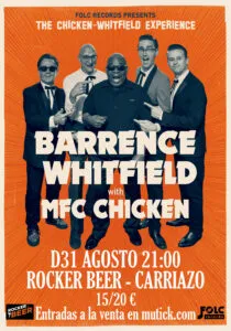 Noticias de Cantabria | El Cántabro | Barrence Whitfield y MFC Chicken llegan a Cantabria con “The Chicken-Whitfield Experience”