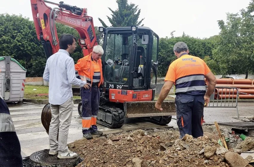 Noticias de Cantabria | El Cántabro | El Ayuntamiento de Torrelavega inicia las obras de renovación de la acera en la calle Río Cieza