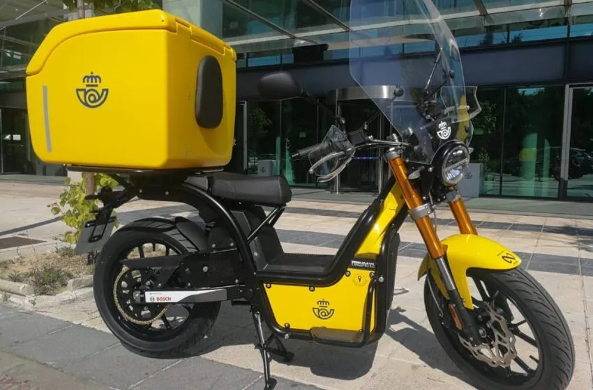 CORREOS AMPLÍA SU FLOTA DE REPARTO CON 800 NUEVAS MOTOS ELÉCTRICAS CIBERSEGURAS