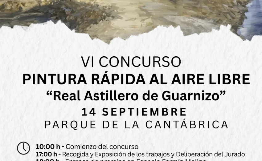  TODO PREPARADO PARA EL VI CONCURSO DE PINTURA RÁPIDA AL AIRE LIBRE DE ASTILLERO