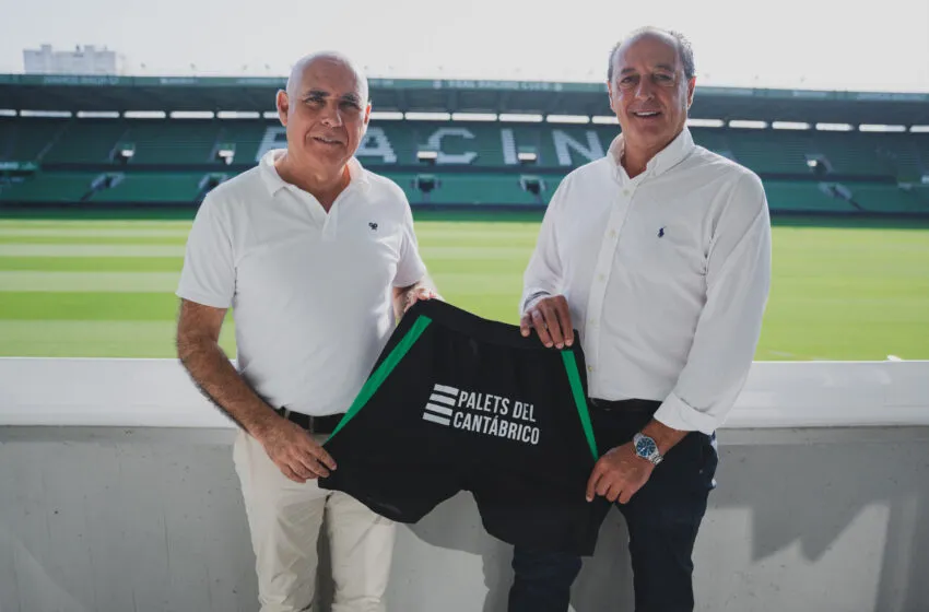  Palets del Cantábrico se convierte en nuevo patrocinador del Racing en la temporada 2025/26