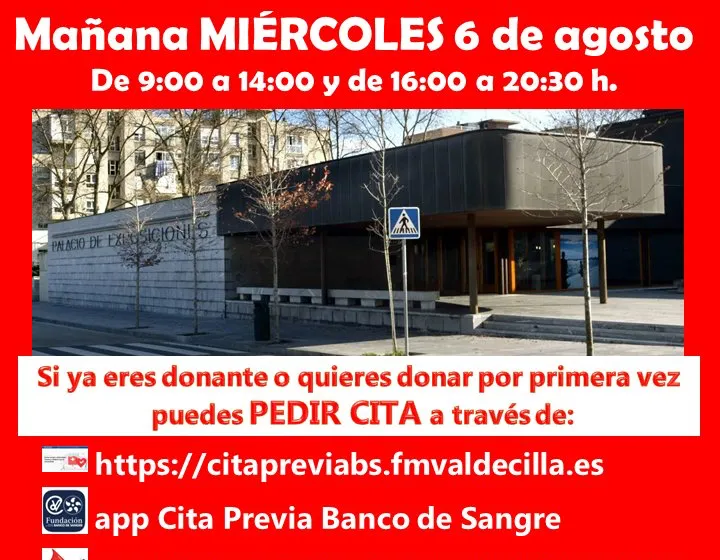 Noticias de Cantabria | El Cántabro | El Palacio de Exposiciones acoge este miércoles un punto de donación de sangre