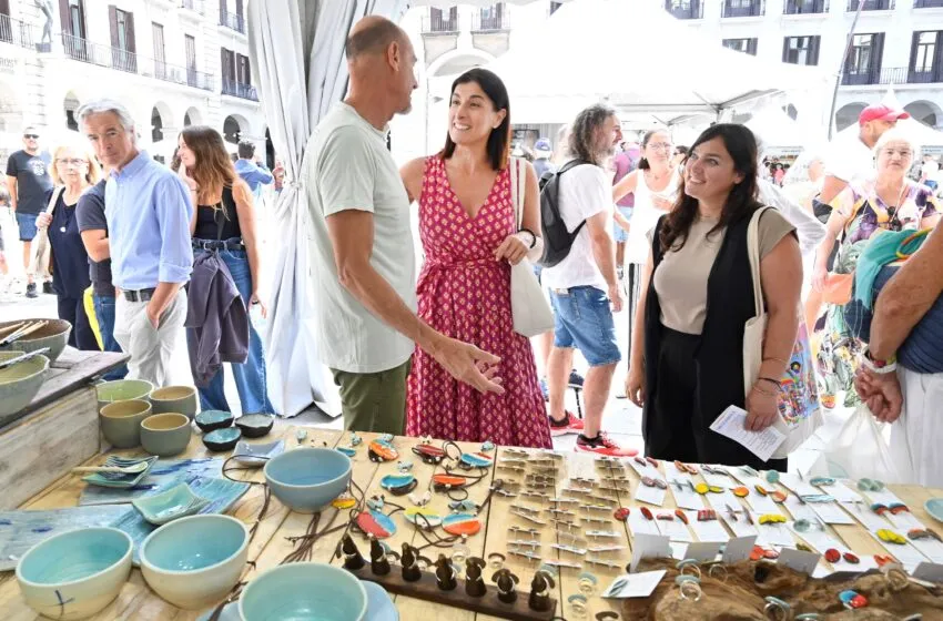 Noticias de Cantabria | El Cántabro | Santander abre su XV Feria de Artesanía con más de una treintena de puestos y talleres participativos