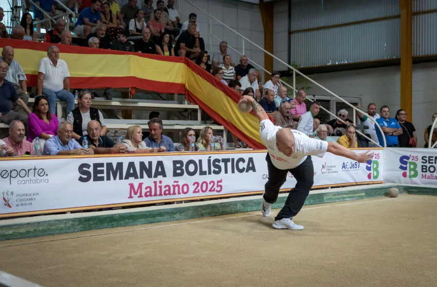 Noticias de Cantabria | El Cántabro | Isabel Urrutia asiste a la Semana Bolística en Maliaño