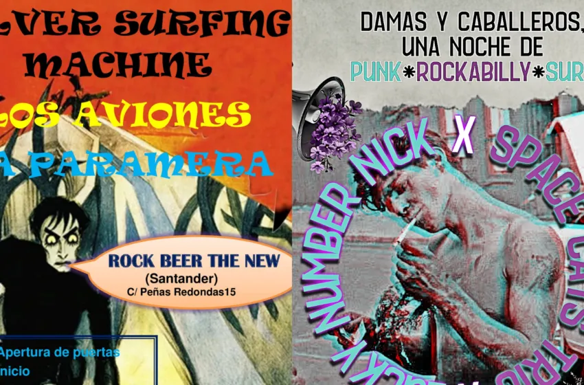 Noticias de Cantabria | El Cántabro | Septiembre rockero en Santander: Rock Beer The New reúne a Silver Surfing Machine, Los Aviones, La Paramera, Lucky Number Nick y Space Cats Trío