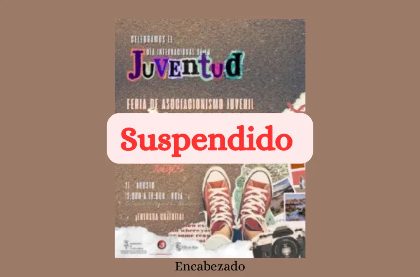  Suspendida la Feria del Asociacionismo Juvenil en Noja por las condiciones meteorológicas adversas
