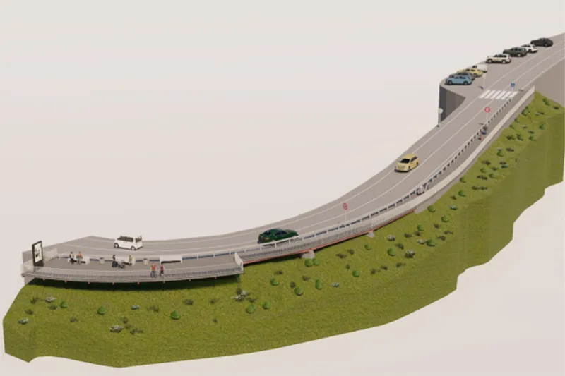 El Gobierno licita en 354.701 euros la reconstrucción y acondicionamiento del mirador de Rábago