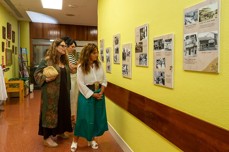 Noticias de Cantabria | El Cántabro | Gómez del Río inaugura en el Centro Social de Mayores de Reinosa una exposición etnográfica sobre la localidad y la comarca de Campoo