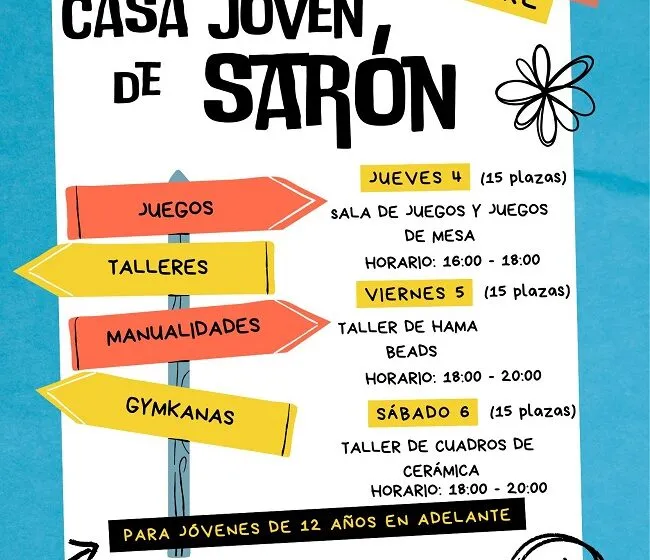  ¡¡¡¡¡Inicio del Curso en la Casa Joven!!!!! Nuevas propuestas de Dinamización Juvenil