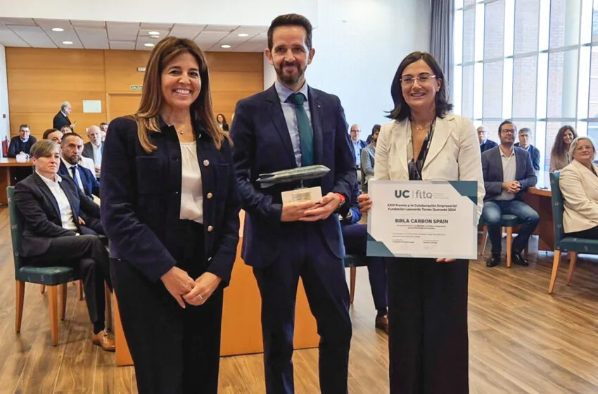 Noticias de Cantabria | El Cántabro | Birla Carbon Spain recibe el XXIII Premio a la Colaboración Empresarial de la Fundación Leonardo Torres Quevedo