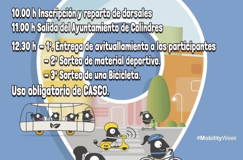  Colindres celebra la Semana Europea de la Movilidad con una “Marcha popular en bicicleta”