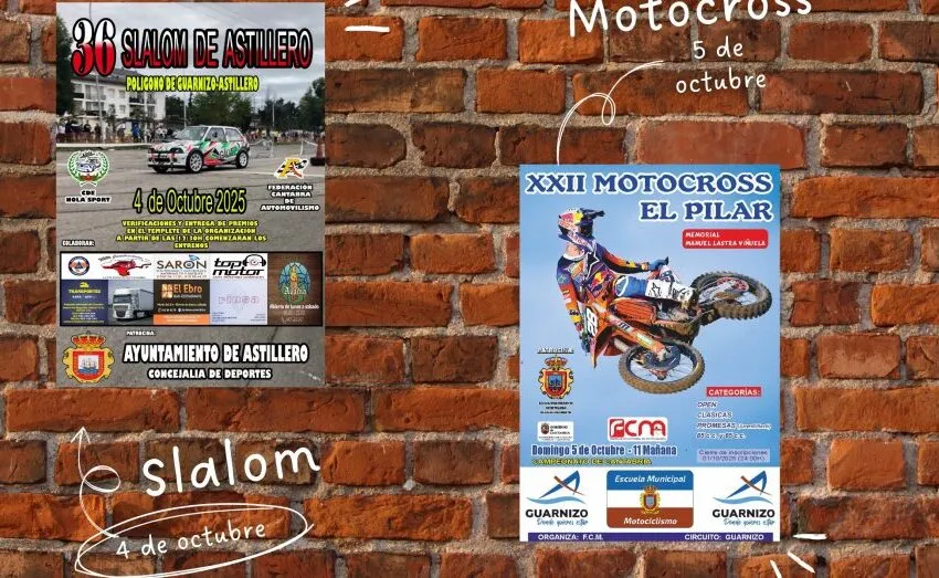 GUARNIZO ACOGE DOS CITAS DEPORTIVAS DE REFERENCIA CON EL SLALOM DE ASTILLERO Y EL XXII MOTOCROSS “MEMORIAL MANUEL LASTRA VIÑUELA”