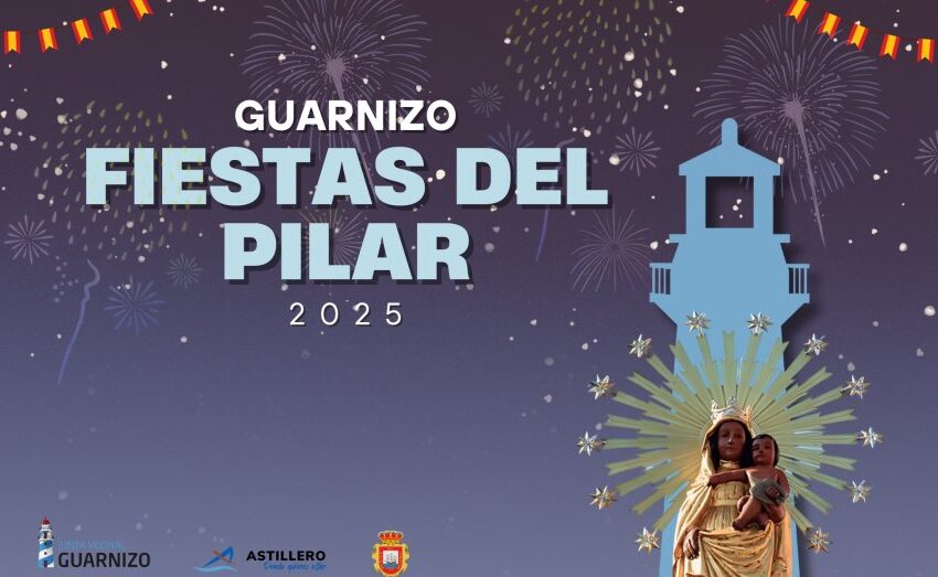  GUARNIZO LANZA LAS FIESTAS DEL PILAR 2025 CON TRADICIÓN Y MÚSICA A PIE DE CALLE