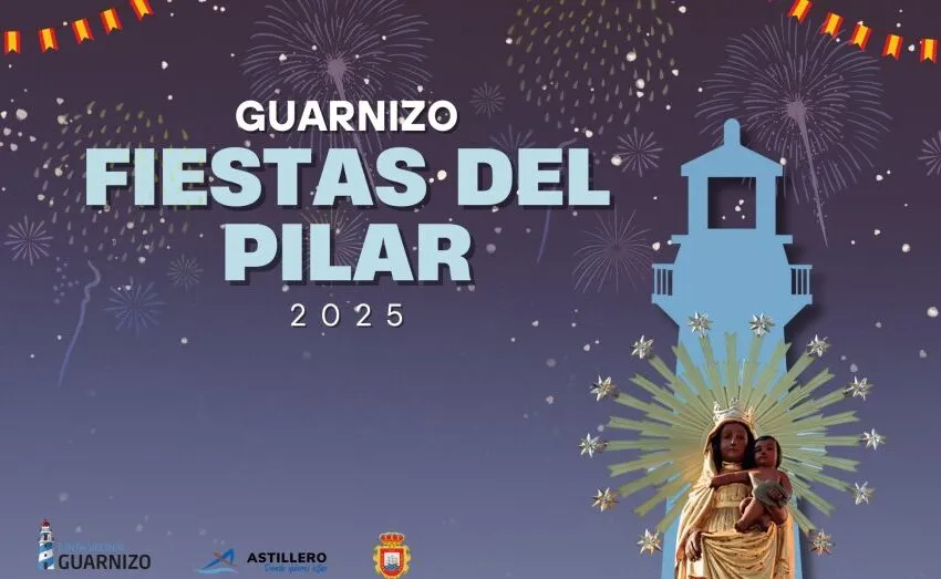  GUARNIZO LANZA LAS FIESTAS DEL PILAR 2025 CON MOTOR TRADICIÓN Y MÚSICA A PIE DE CALLE