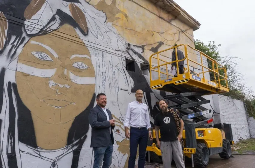 Comienzan el I Festival Internacional de Arte Urbano de Torrelavega ‘Alegra la vista’