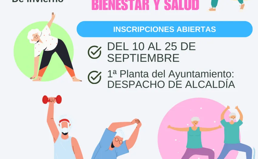 ASTILLERO PONE EN MARCHA EL PROGRAMA «BIENESTAR Y SALUD» PARA MAYORES ESTE INVIERNO