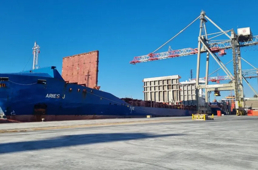 Noticias de Cantabria | El Cántabro | El Puerto de Santander duplica la capacidad de su terminal de contenedores con la ampliación de las vías para grúas en Raos 3