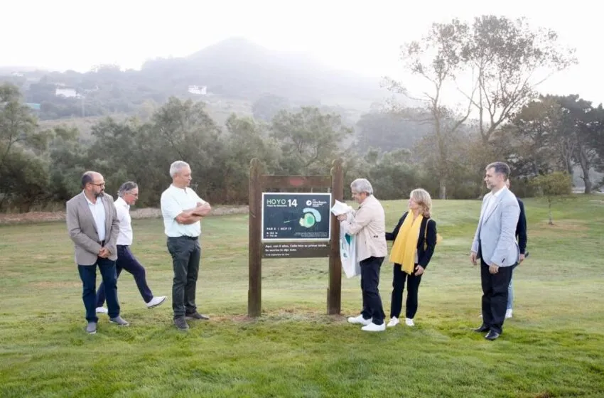 Noticias de Cantabria | El Cántabro | El Gobierno de Cantabria rinde homenaje a Celia Barquín en el campo de golf que lleva su nombre en Mogro