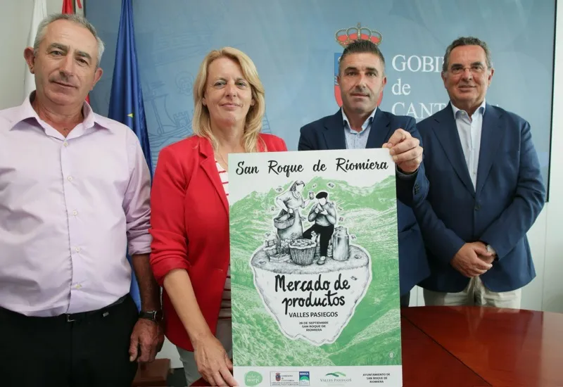 Una veintena de productores formarán parte del Mercado Pasiego de San Roque de Riomiera el 28 de septiembre