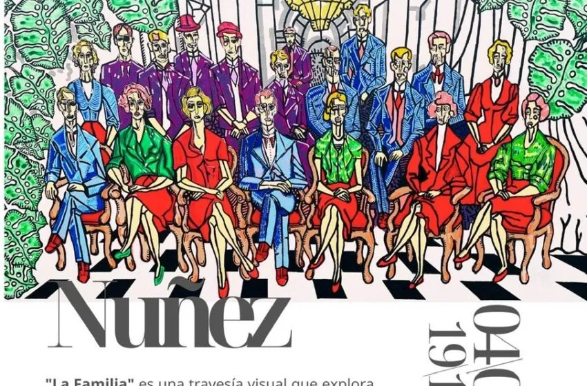 Noticias de Cantabria | El Cántabro | Tabacalera acoge hasta el 17 de octubre la exposición ‘La Familia’ del pintor Ernesto Núñez