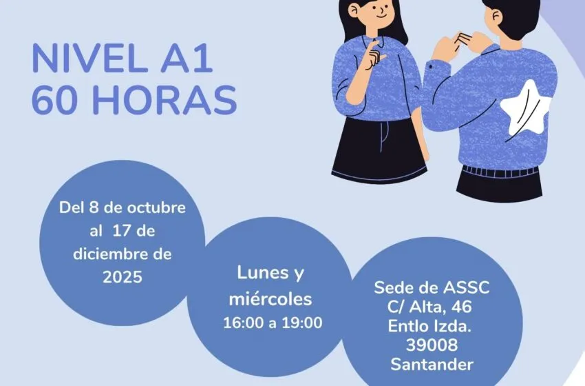  El Ayuntamiento organiza un nuevo curso presencial de lengua de signos