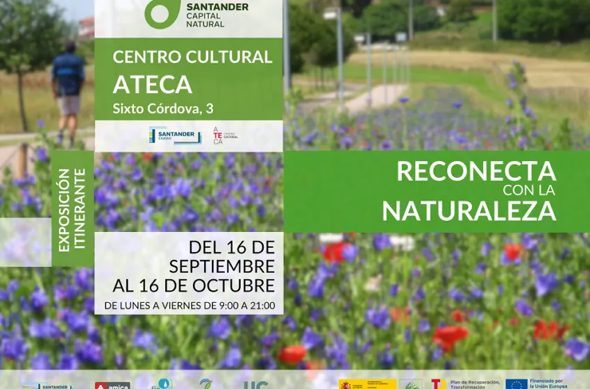 Noticias de Cantabria | El Cántabro | El centro Fernando Ateca acoge una exposición sobre naturaleza y salud ciudadana