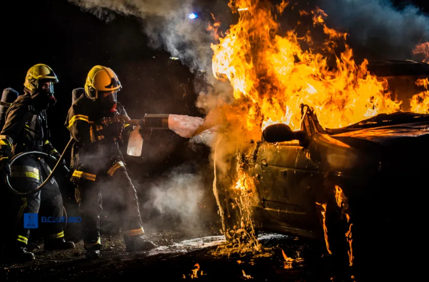  Condenados a dos años de prisión cinco acusados por la quema de 34 vehículos en Cantabria