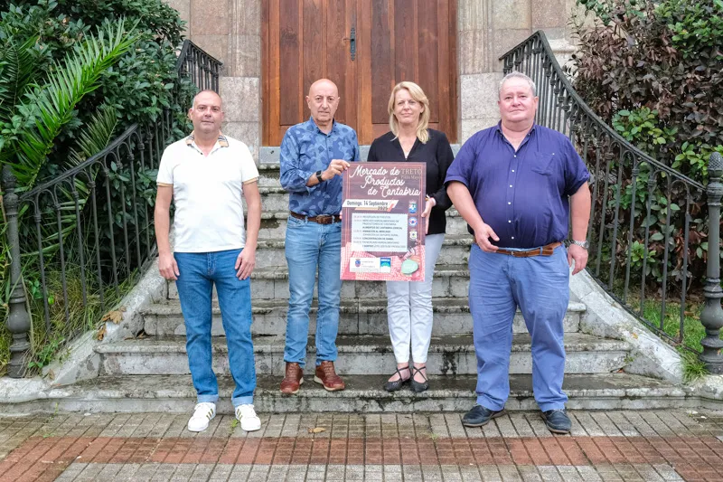 Noticias de Cantabria | El Cántabro | Desarrollo Rural apoya a Bárcena de Cicero en la IV edición del Mercado Agroalimentario de Treto