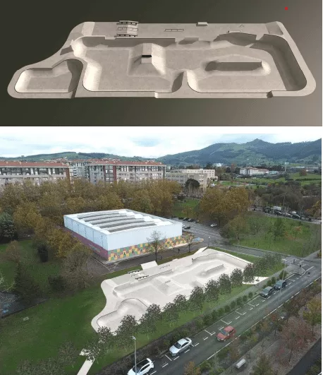  Adjudicada la construcción del nuevo skatepark junto al pabellón María Pardo