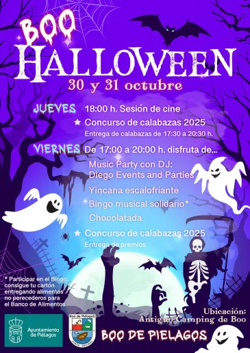 Noticias de Cantabria | El Cántabro | Boo de Piélagos celebrará Halloween con dos días de fiesta, música, yincana y chocolatada solidaria