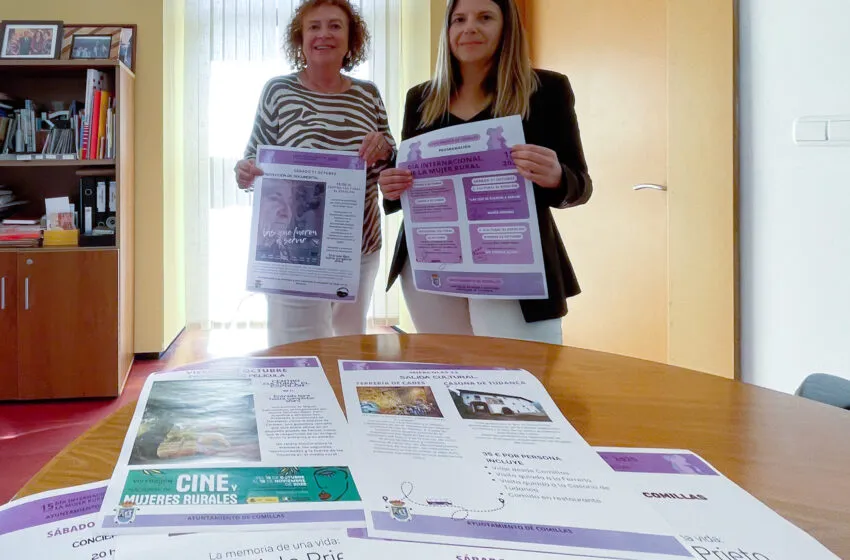  Comillas homenajea la contribución de las mujeres rurales al desarrollo social, económico y cultural de la villa durante todo el mes de octubre 