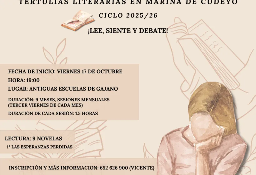 Taller de Lectura y Tertulias Literarias 2025/2026