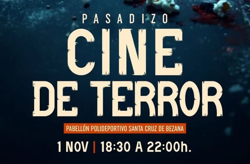 Santa Cruz de Bezana celebrará su “Pasadizo Cine de Terror” el 1 de noviembre en el Pabellón Polideportivo