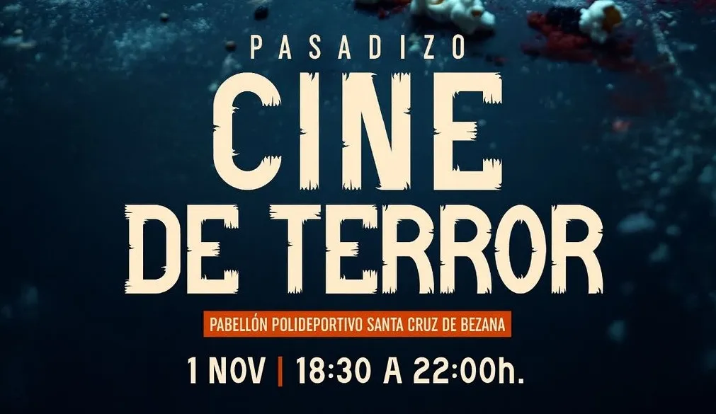 Santa Cruz de Bezana celebrará su “Pasadizo Cine de Terror” el 1 de noviembre en el Pabellón Polideportivo