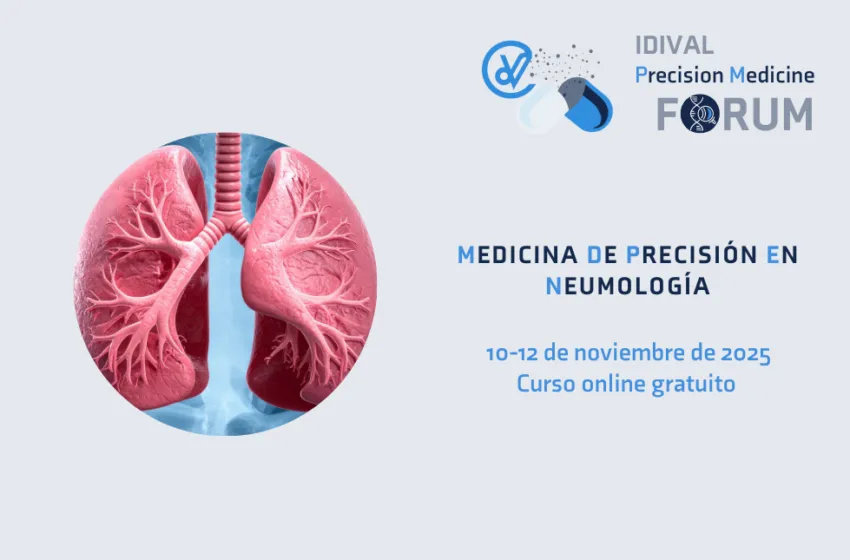 Del 10 al 12 de noviembre, IDIVAL organiza el Foro “Medicina de precisión en neumología”