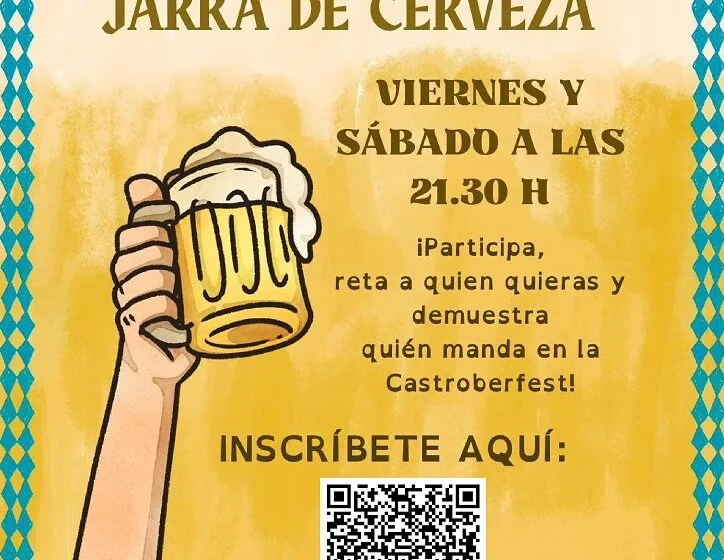 Castro-Urdiales celebra la III edición de la feria de la cerveza “Castroberfest” del 23 al 26 de octubre