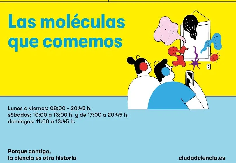  La exposición “Las moléculas que comemos” del CSIC llega al Centro Cultural La Residencia