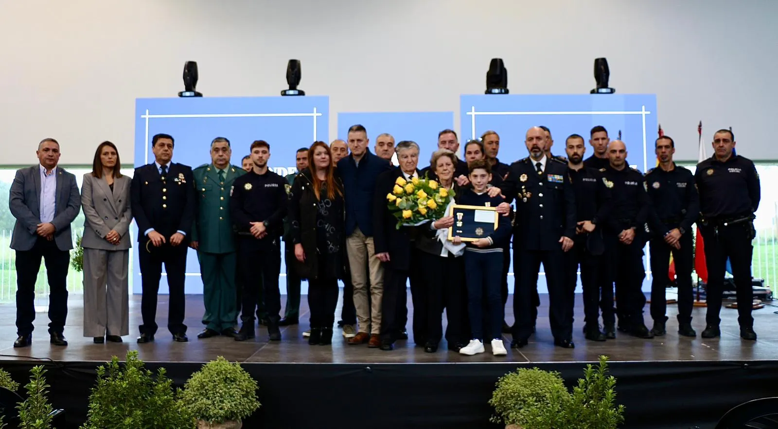 Entregada a título póstumo la Medalla al Mérito Policial de Santa Cruz de Bezana a Álvaro Fernández