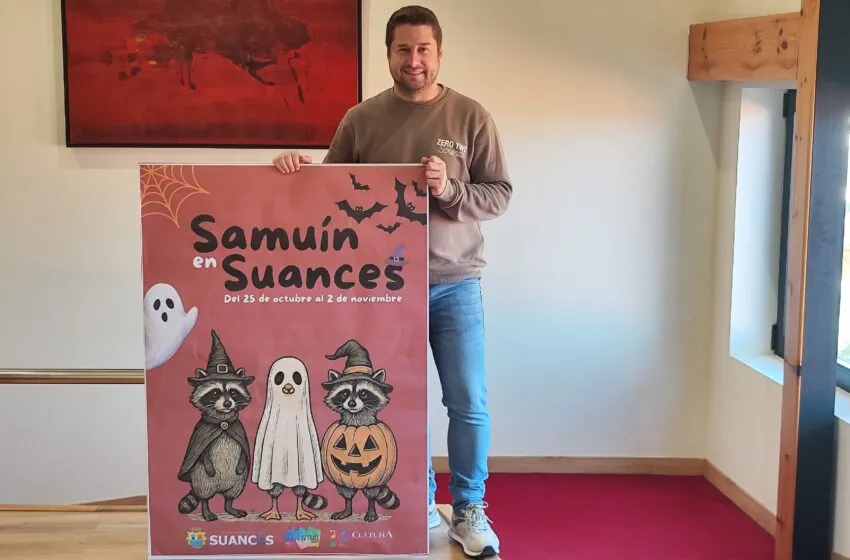 Suances presenta una completa programación para celebrar el Samuín 2025 con talleres, teatro, cine y un pasaje del terror en el Ayuntamiento